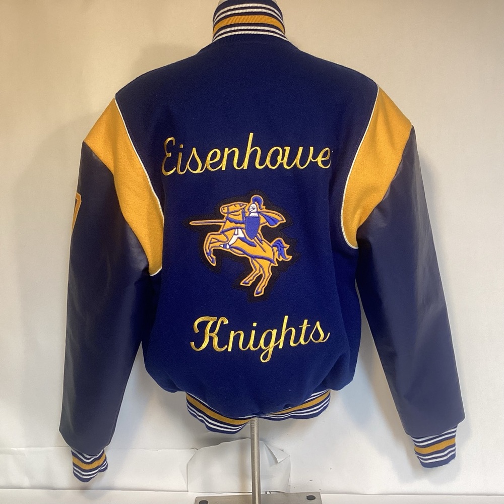 Gem Vintage 07 Varsity Letterman women’s Jacket Size Small made in USA